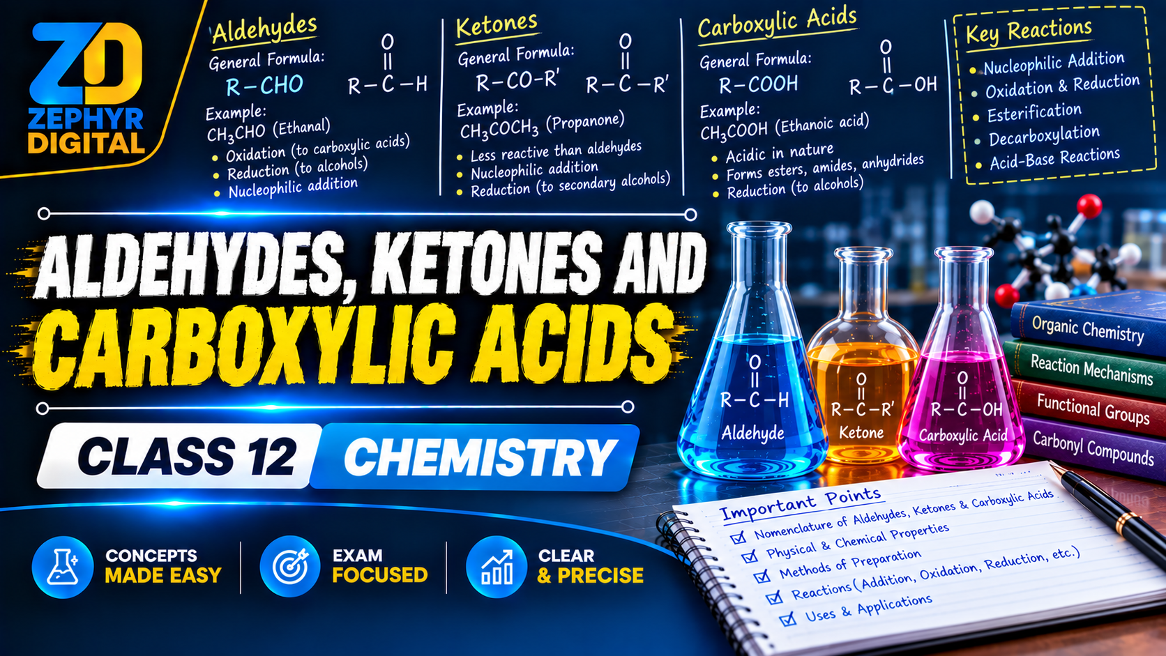Aldehydes, Ketones and Carboxylic Acids