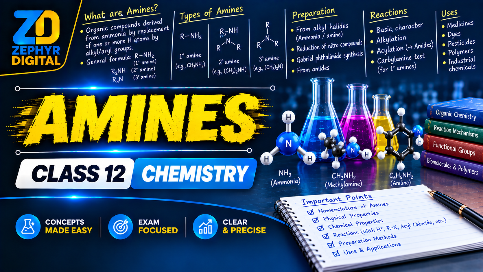 Amines
