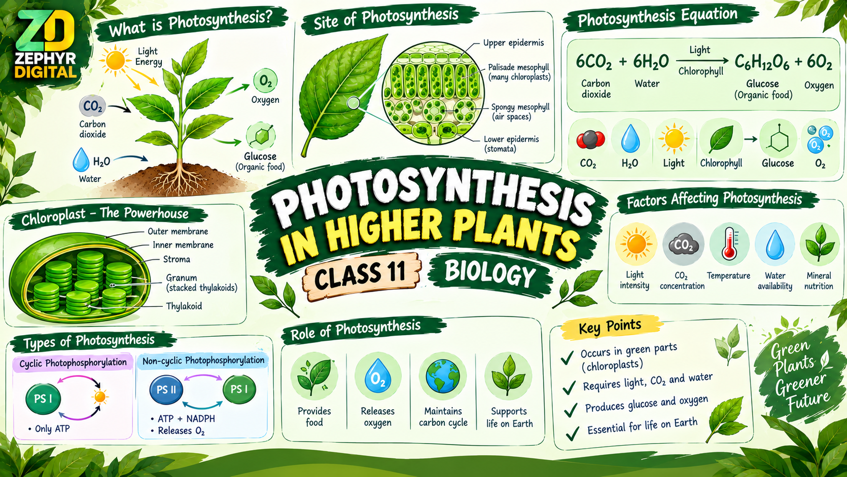 Photosynthesis in Higher Plants