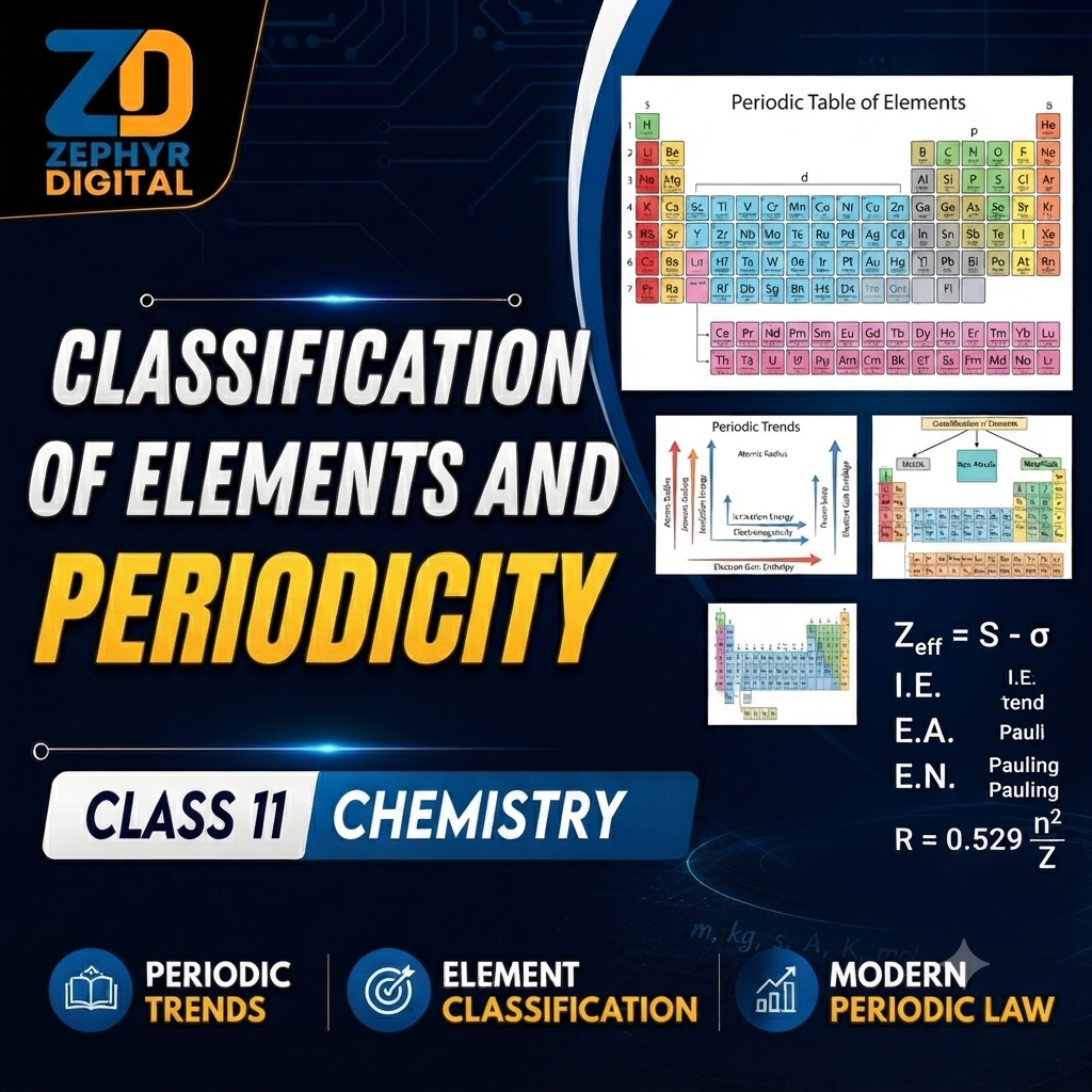 Classification of Elements and Periodicity in Properties
