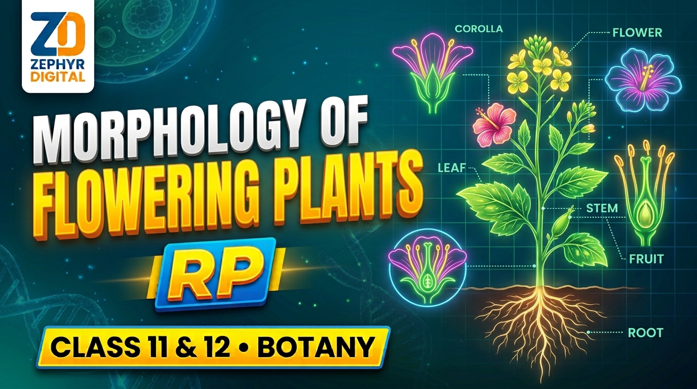 MORPHOLOGY OF  FLOWERING PLANTS RP