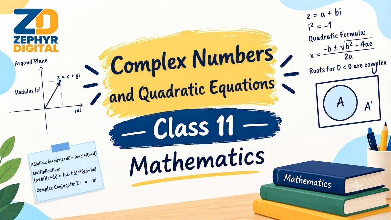 Complex Numbers and Quadratic Equations