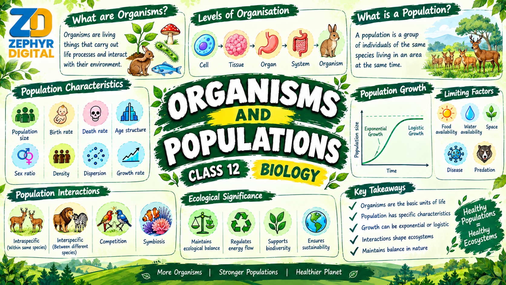 Organisms and Populations