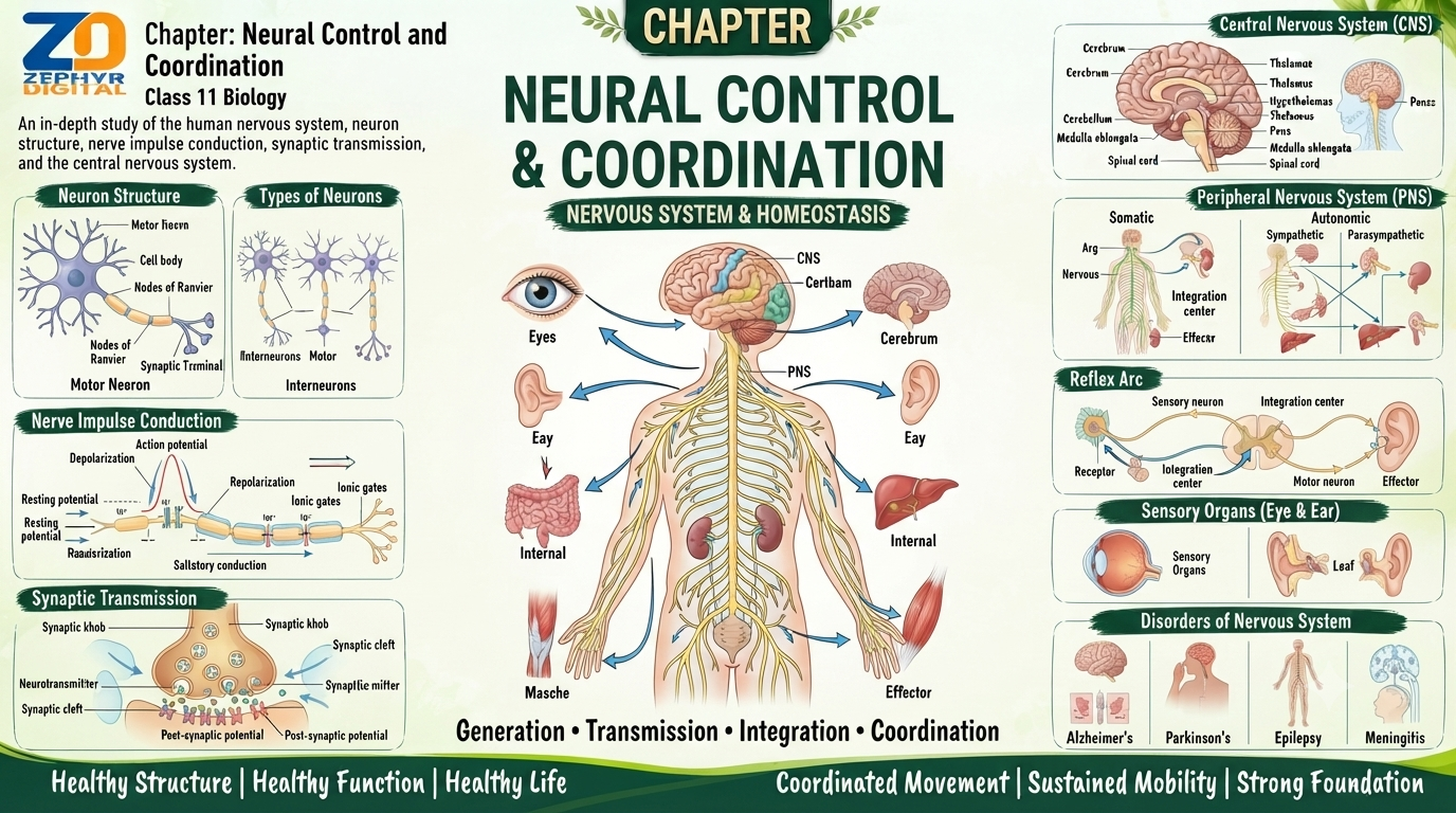 Neural Control and Coordination
