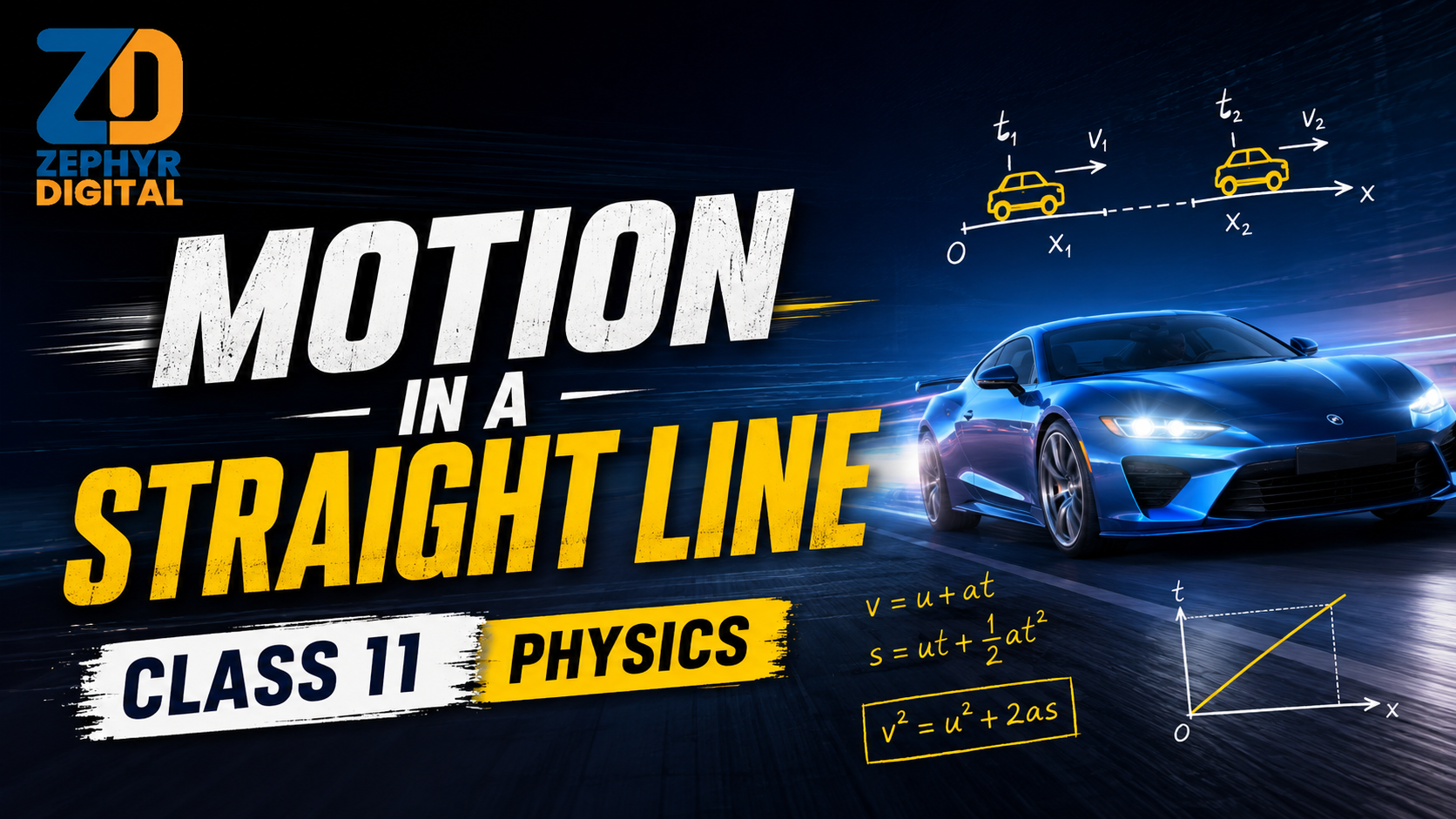 Motion in a Straight Line