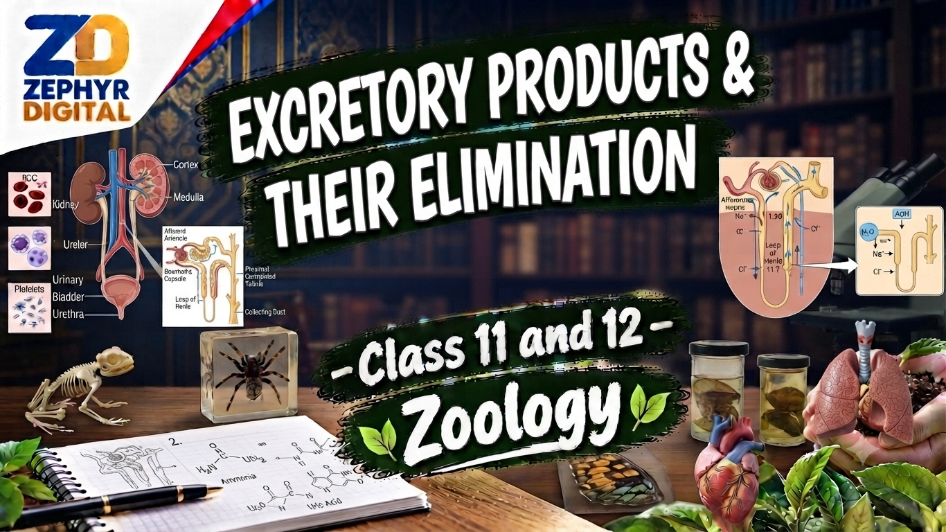EXCRETORY PRODUCTS & 
THEIR ELIMINATION RP