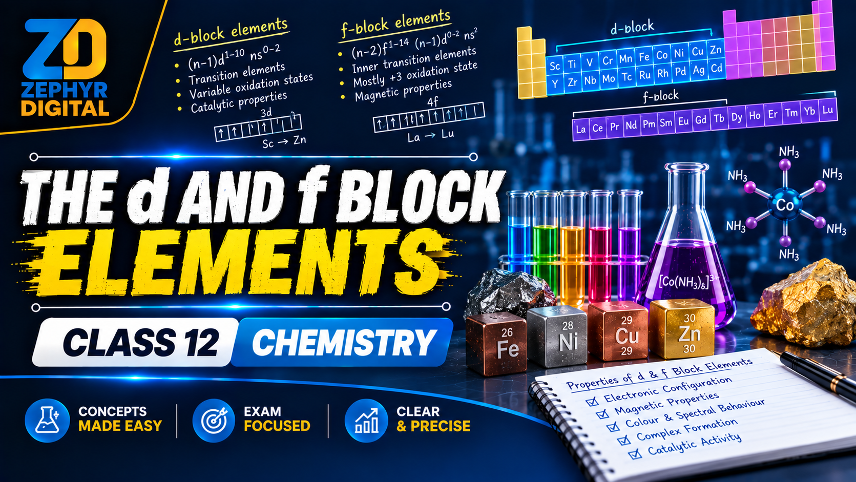 The d and f Block Elements