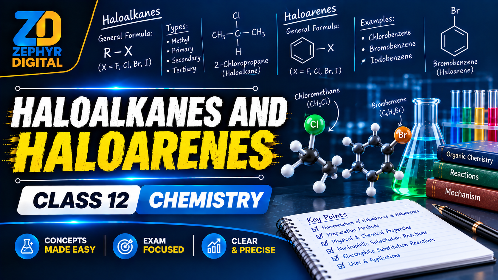 Haloalkanes and Haloarenes